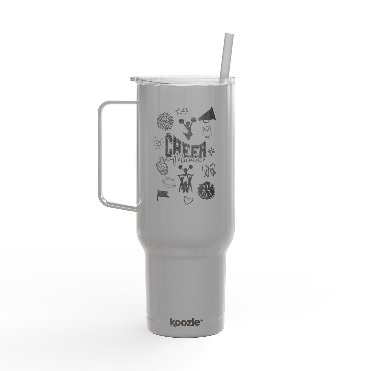 Cheer Mama Insulated Tumbler with Lid, 40oz (Engraving)