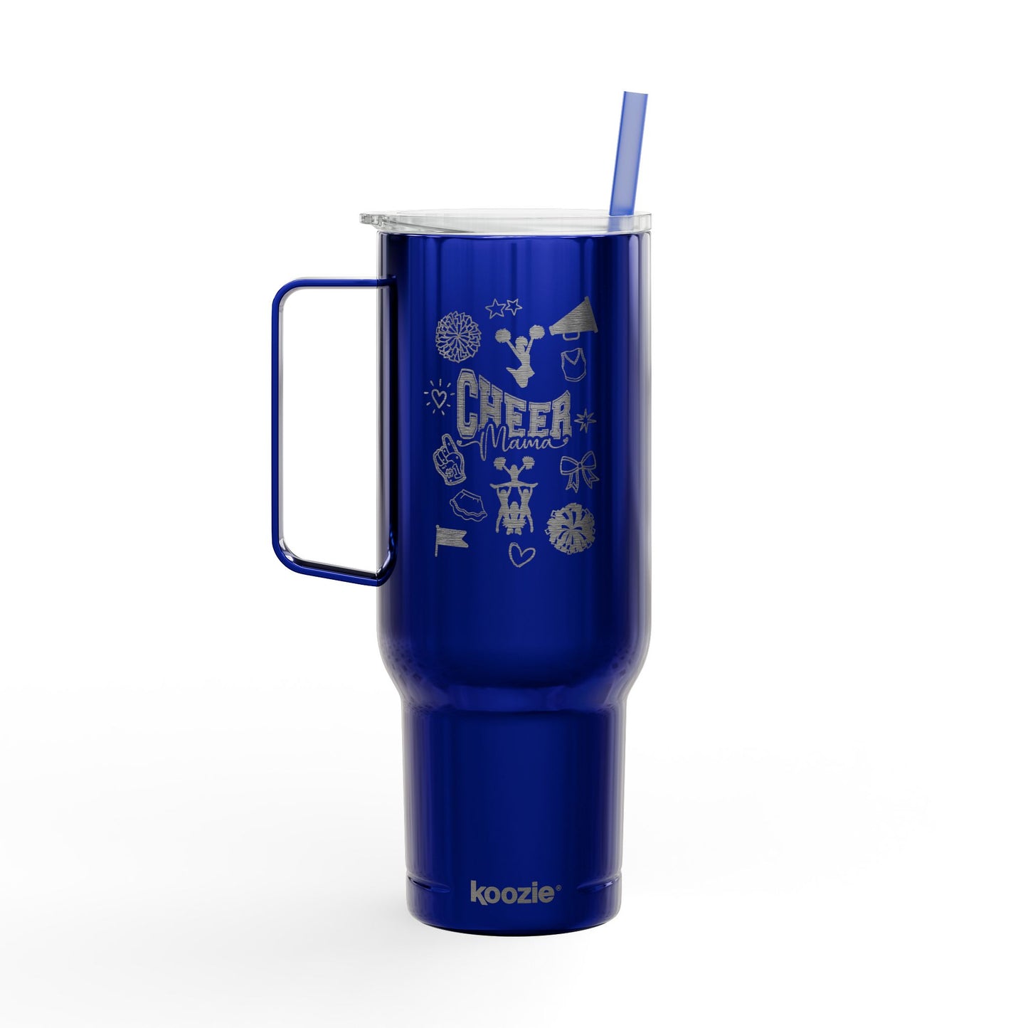 Cheer Mama Insulated Tumbler with Lid, 40oz (Engraving)