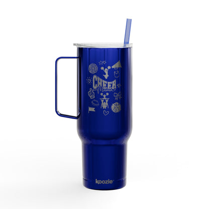 Cheer Mama Insulated Tumbler with Lid, 40oz (Engraving)